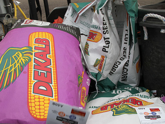 Further consolidation talks within the seed and chemical industry have Bayer courting Monsanto. DeKalb is one of Monsanto&#039;s many seed brands. (DTN photo by Pamela Smith)